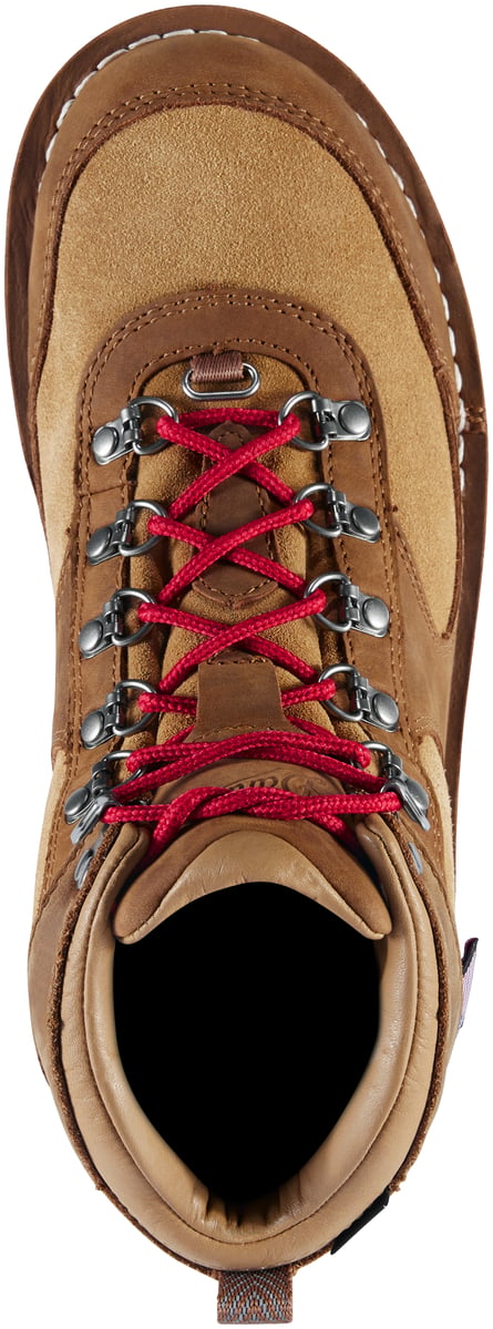 Cascade Crest Grizzly Brown/Rhodo Red Women