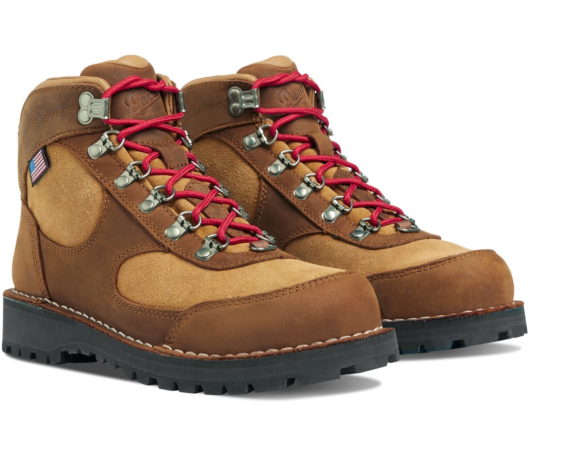 Cascade Crest Grizzly Brown/Rhodo Red Women