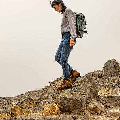 Cascade Crest Grizzly Brown/Rhodo Red Women