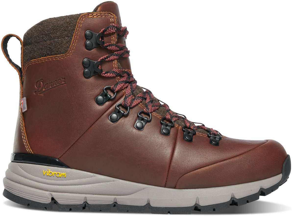 Arctic 600 Side-Zip Roasted Pecan/Fired Brick Insulated 200G Women