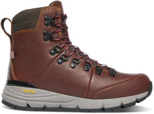 Arctic 600 Side-Zip Roasted Pecan/Fired Brick Insulated 200G Women