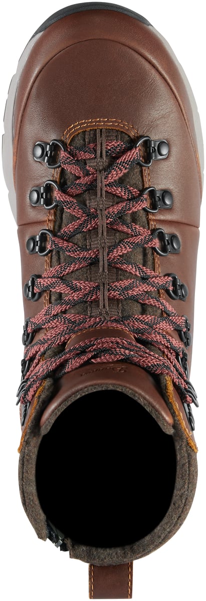 Arctic 600 Side-Zip Roasted Pecan/Fired Brick Insulated 200G Women