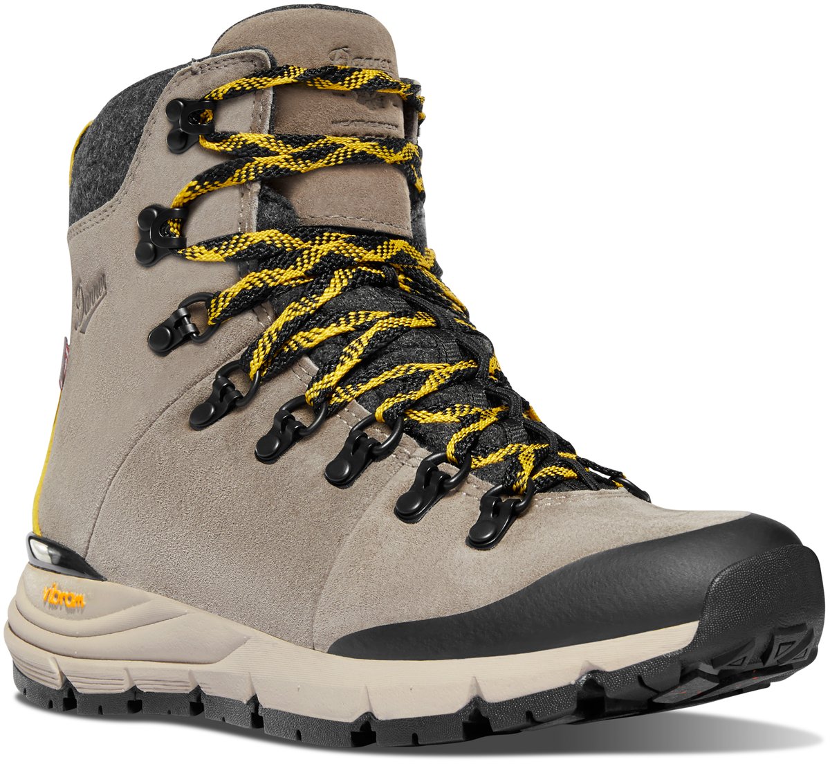 Arctic 600 Side-Zip Driftwood/Yellow Insulated 200G Women