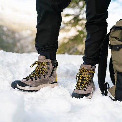 Arctic 600 Side-Zip Driftwood/Yellow Insulated 200G Women