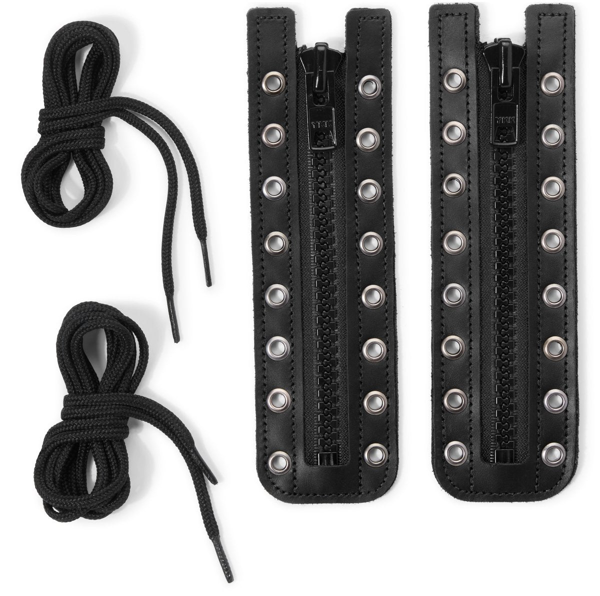 Lace-in Boot Zipper 6" Black Accessories