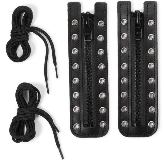 Lace-in Boot Zipper 6" Black Accessories