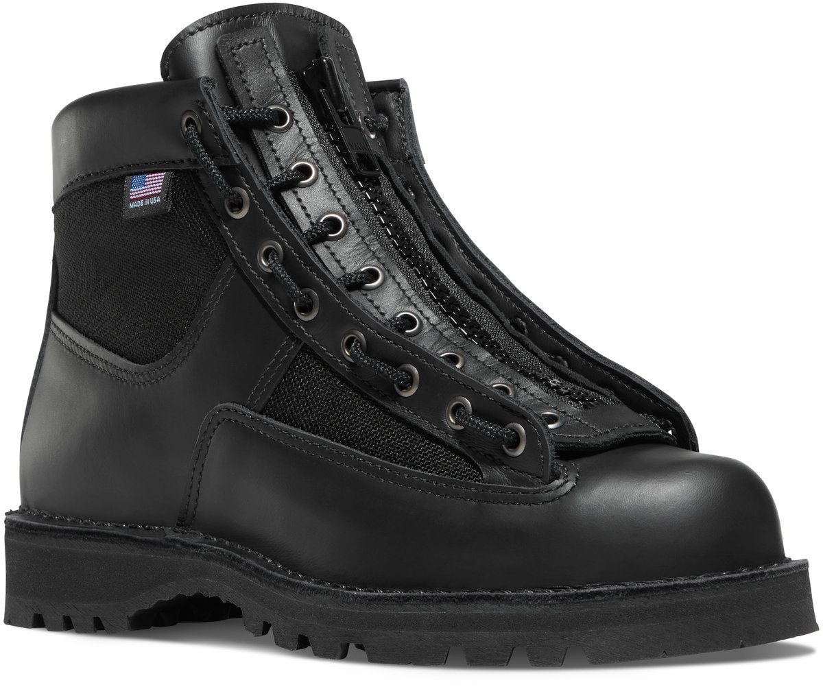 Lace-in Boot Zipper 6" Black Accessories
