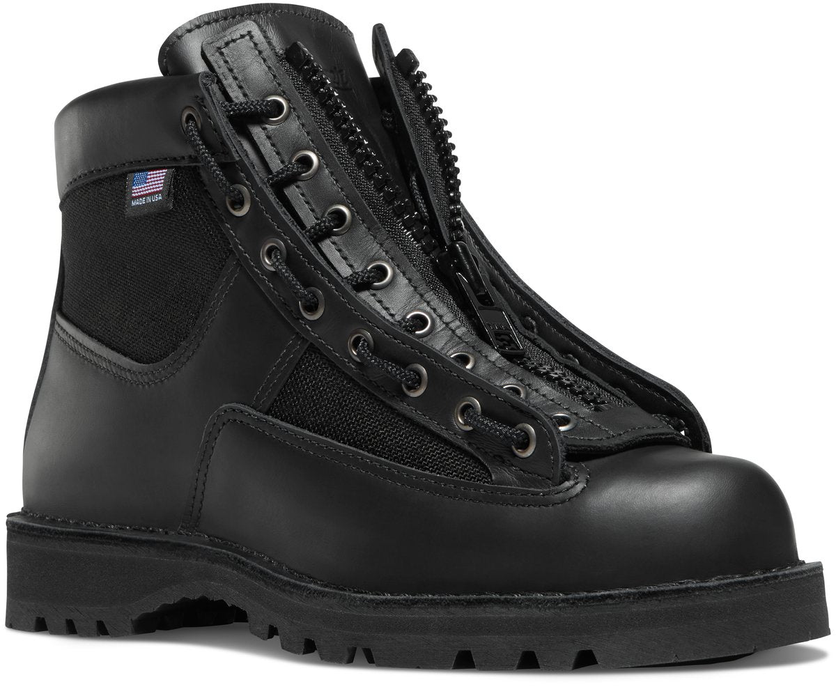 Lace-in Boot Zipper 6" Black Accessories