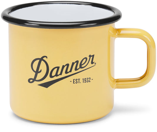 Enamel Camp Mug 12oz Apricot Yellow Accessories