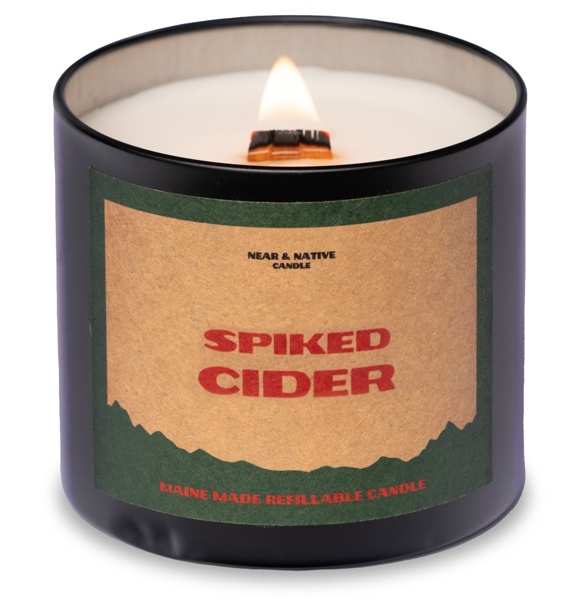Near & Native Candle 10oz Spiked Cider Accessories